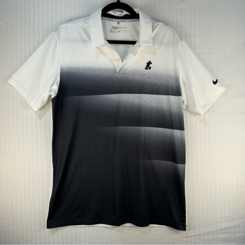 Nike Golf Mickey Mouse Icon Tour Sport Polo Shirt Disney Parks Men’s Size Medium